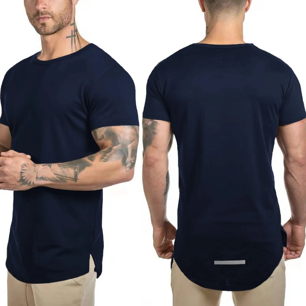 

Stylish body fit Gym Mens T Shirts 95% Cotton 5% Spandex