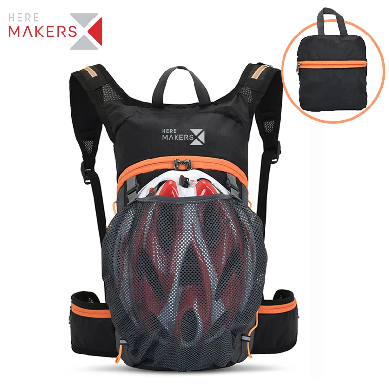 

Factory Wholesale Outdoor Sports Cycling Foldable Hydration Back Pack Custom Waterproof Hiking Running Bicycle Backpack, Multicolor