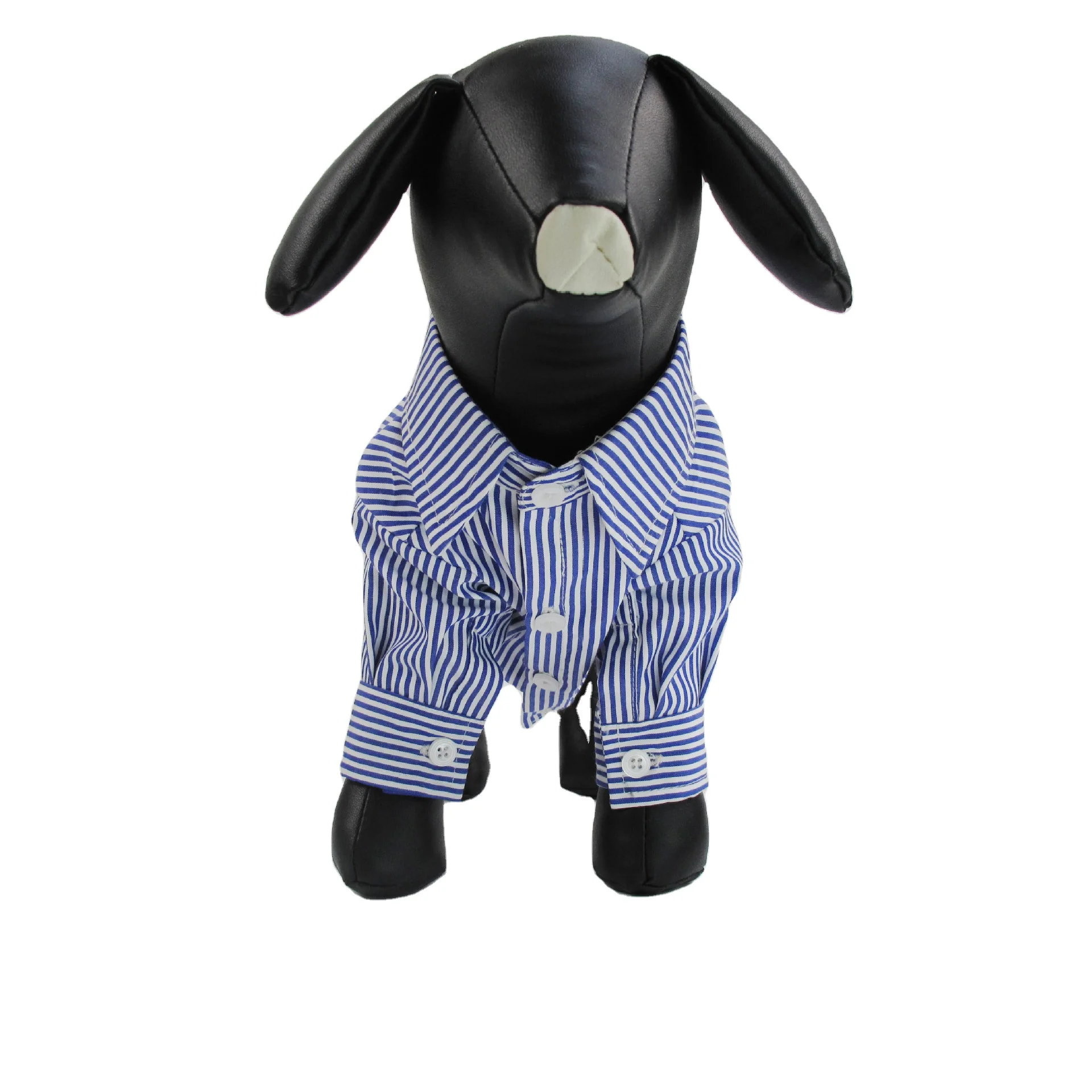 

Wholesale Ready Ship Striped Shirt Pet Clothes Summer Vestiti Chihuahua Pet Apparel & Accessories, Red blue