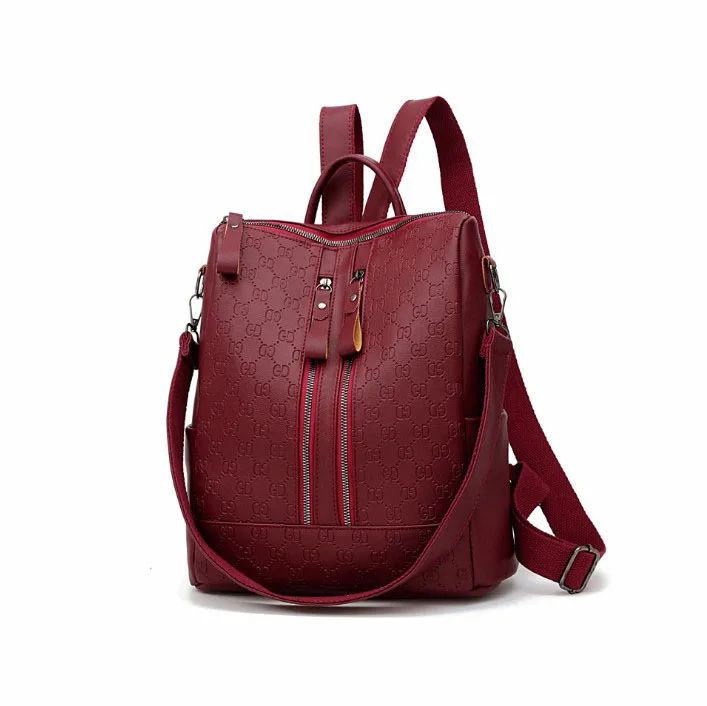 

hot style fashion pu leather beautiful girl backpack