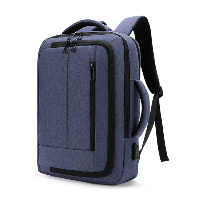 

High Quality Wholesale Multifunctional Oxford Dual Shoulders Laptop Backpacks(Blue)