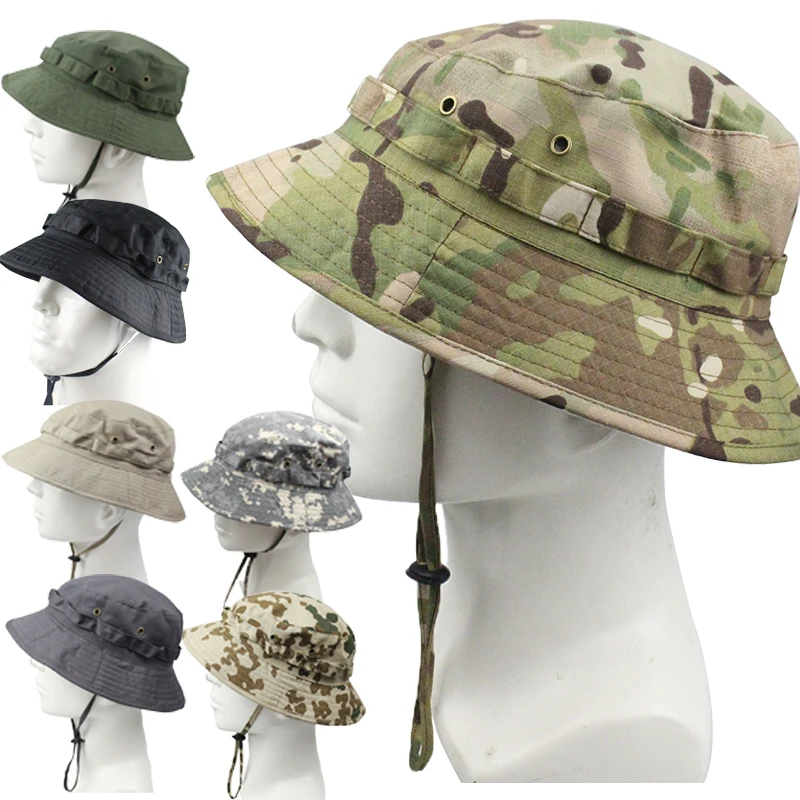 Foldable Adjustable Camo Boonie Hat