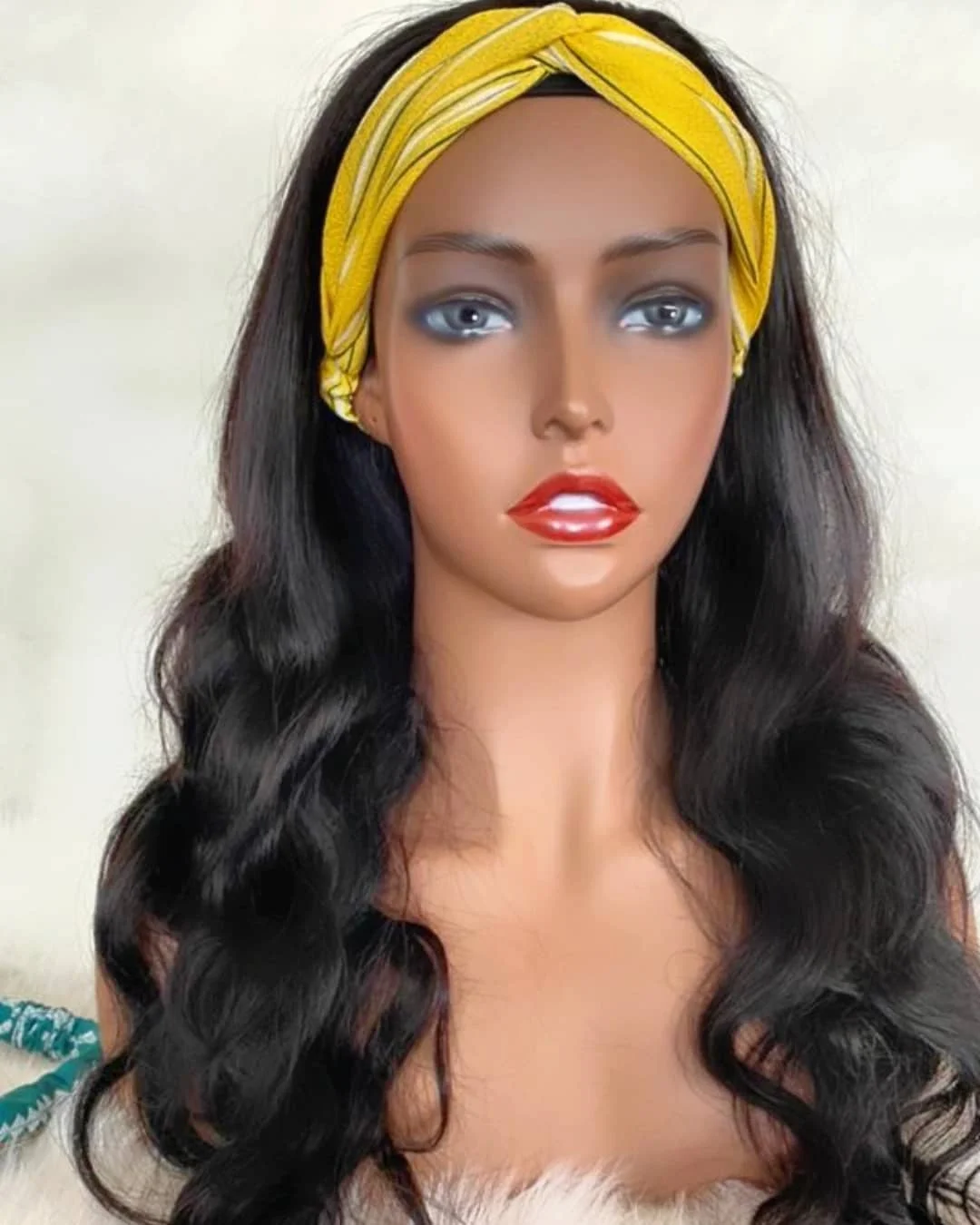 

Cheap Price Popular Headband Package Deal Curly Hair Wig 100% Brazilian Human Hair Wigs Free Shipping For Black Women