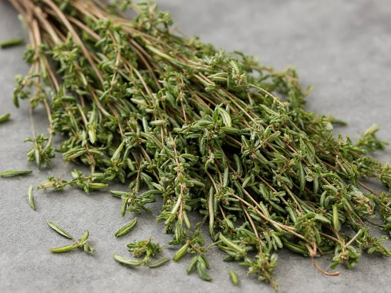 Dried Thyme to Fresh Conversion: 1:3 Ratio Explained