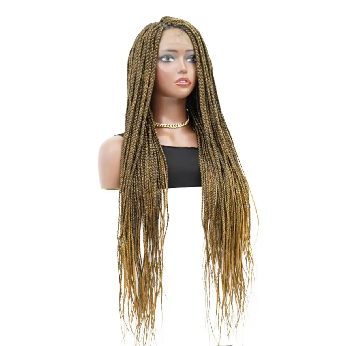 

braid wig HD braid full lace wig for Black Women Wholesale Brazilian Virgin Hair
