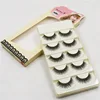 5 pairs Manual False Eyelashes Natural Soft Cotton Stem Make Up Stage