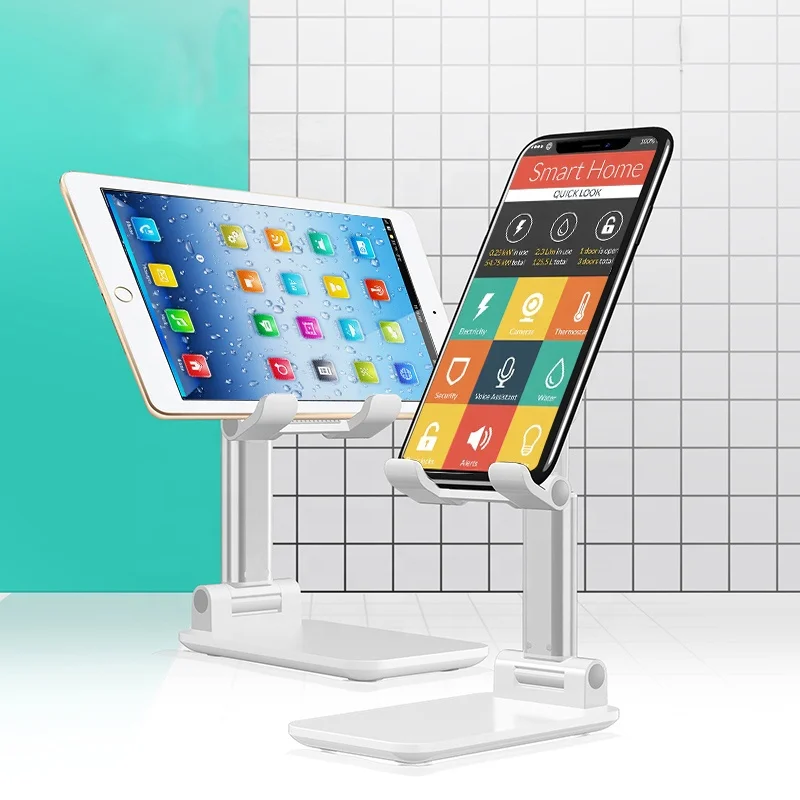 

Topjoy Amazon Hot Sale Multiple Plastic Lazy Phone Tablet Holder Floor Stand Desk Holder Universal