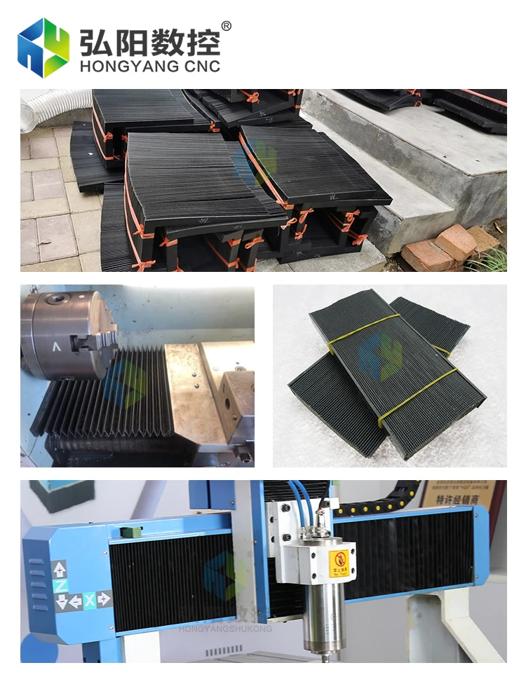 CNC Router Telescopic Dust Cover - Durable & Versatile