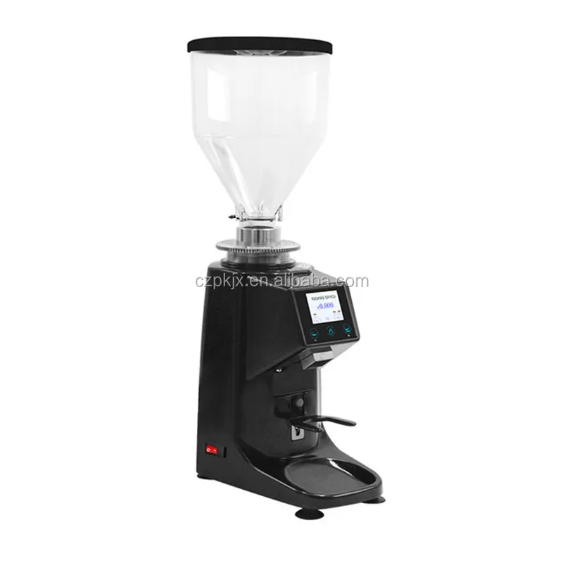 

industrial coffee grinder/coffee bean grinder/coffee grinder machine mill, Black/beige