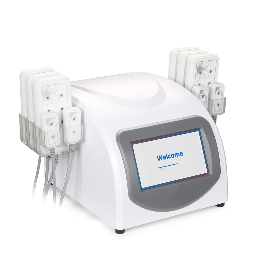 

Lipo Laser Slimming Machine 10 pads for Body Slimming Sculpting Fat Removal Beauty Machine for Salon