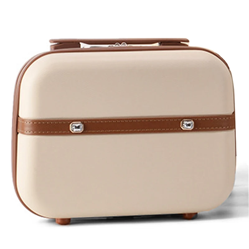 

14'' Cosmetic Make Up Handbag Luggage Mini Case For Luaggage Suitcase