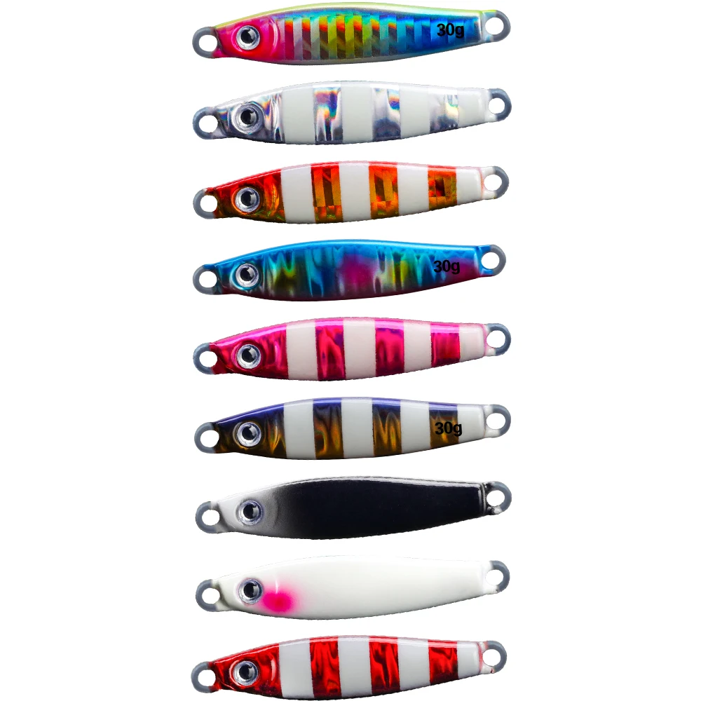 

HONOREAL HNLYTG01 20G 30G TUNGSTEN UV big fish glow in the dark slow pitch jigging lures