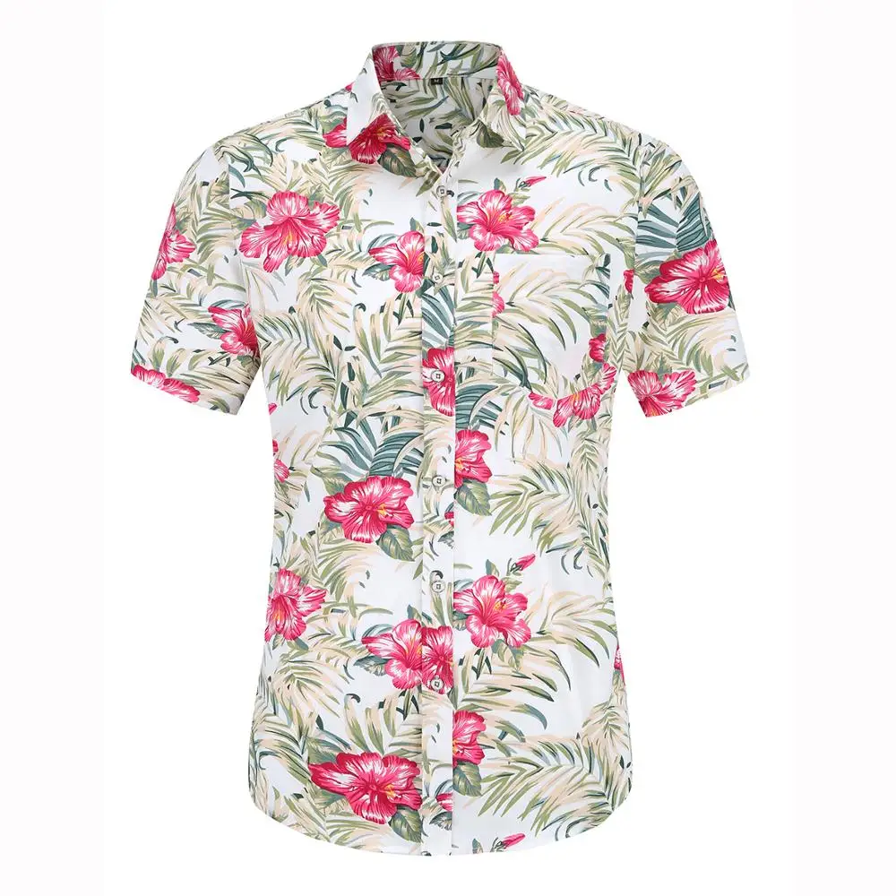 

Custom Printed Hawaiian Shirts For Men Wholesale Hawaiian Shirt