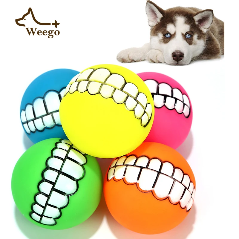 

Weego 2021 new arrivals tooth ball sounding dog toy bite resistant vinyl pet dog toys