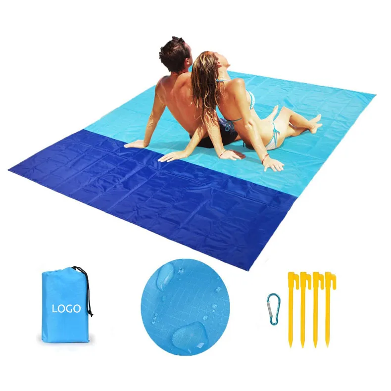 

Waterproof sand free beach blanket sandproof, Customized