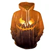 OEM Custom Logo Halloween Gift Digital Print Pumpkin Pattern Festival Costumes Men Women Hoodies