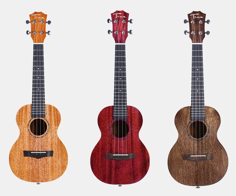 

Carbon string Solid top concerto ukulele 23 inch, Natural