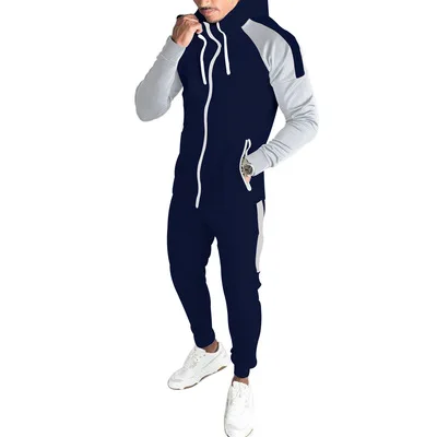 

2021 custom logo sweatsuit set jogging casual high quality 2 piece tracksuit men