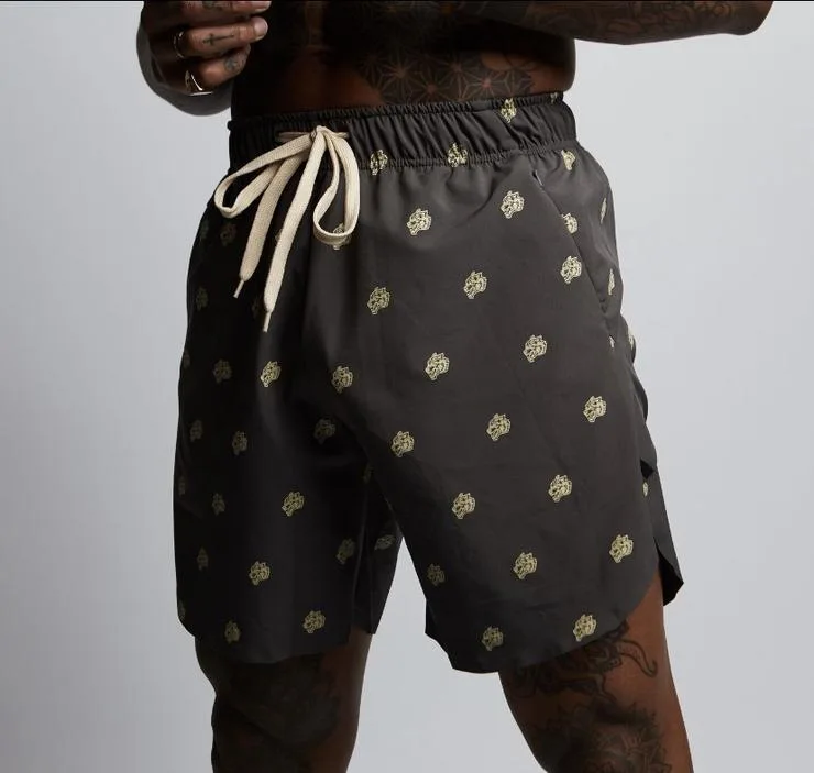 

Summer Mens Solid GYM Fitness Cycling Jogging Pants Running Workout Sport Casual Quick-dry Workout Shorts, Picture