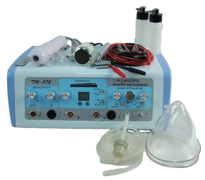 

Multifunction Ultrasonic Face Lift High Frequency Galvanic Facial Machine