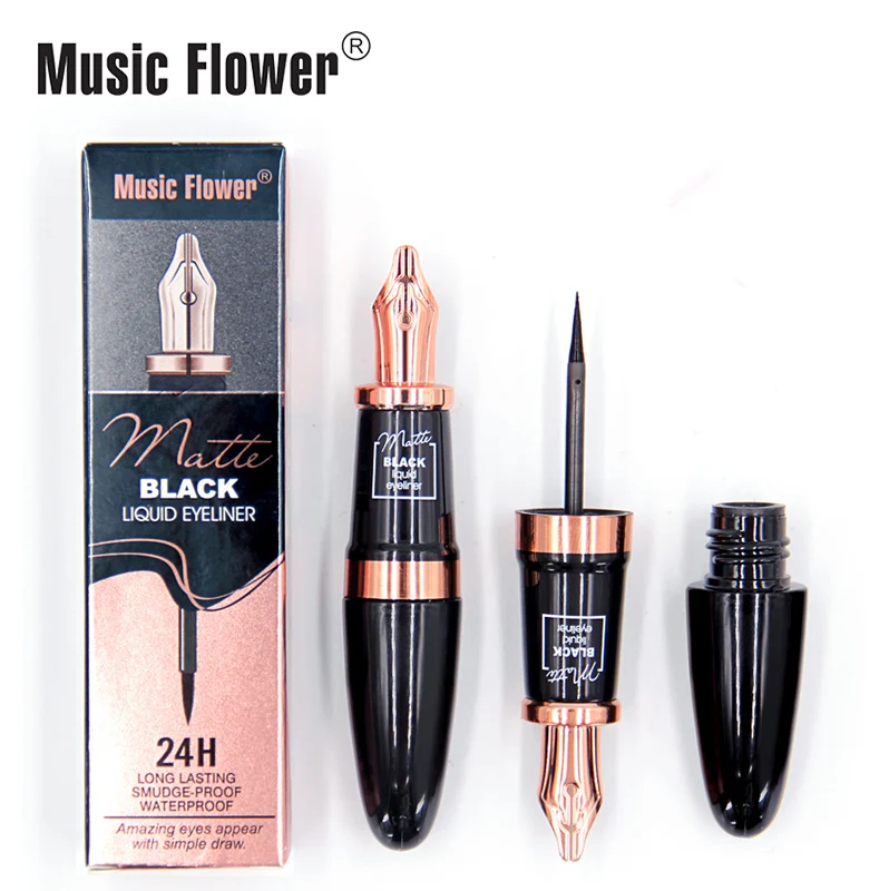 

Private Label Eye Liner Custom Logo Black Liquid Waterproof Eyeliner Pencil