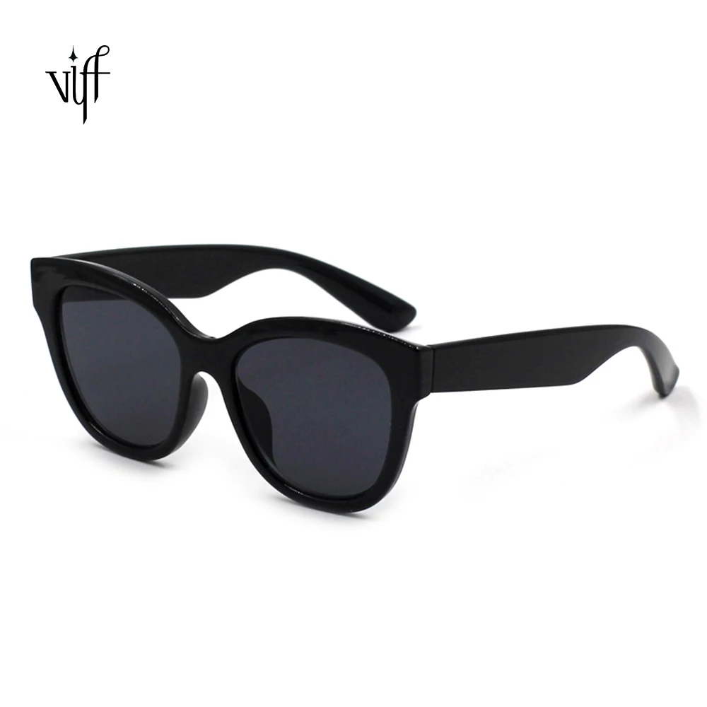 

VIFF HP19848 Vintage unisex Style OEM Design Round Tortoiseshell Sunglasses