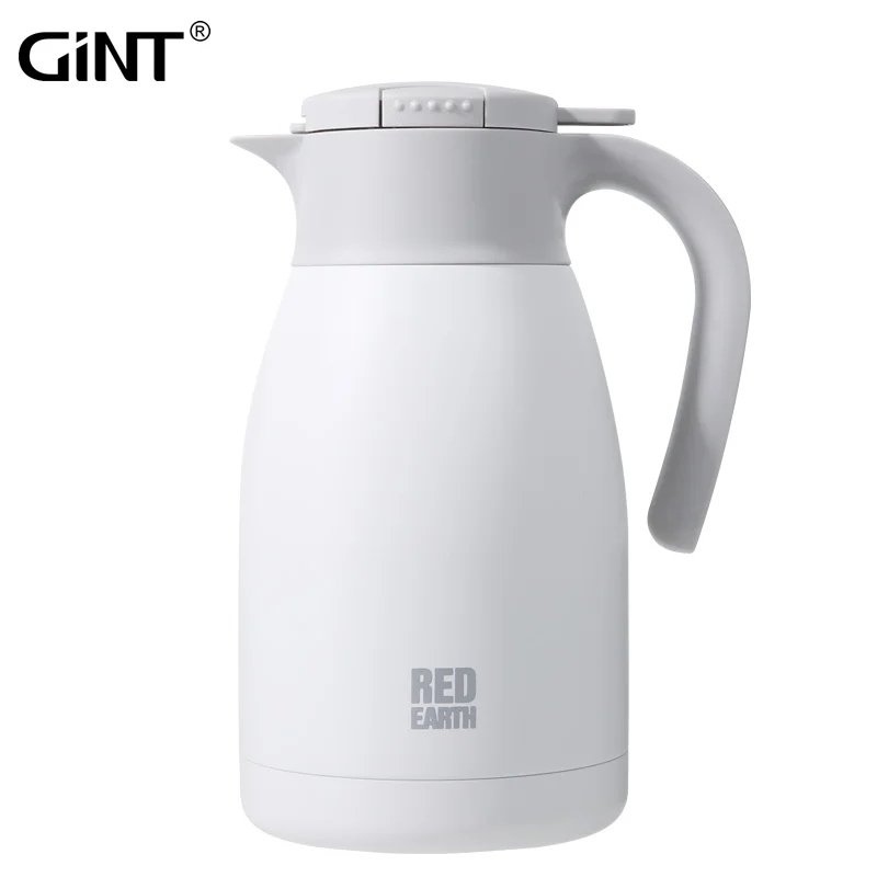 

GiNT 1.5L Hot Selling Eco Friendly Thermal Bottles Vacuum Flask Stainless Steel Portable Coffee Pots with Handgrip, Customized colors acceptable