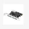 Hot Sale 4 Port PCI-E to USB 3.0 HUB Expansion Card Adapter 5 Gbps Speed For Desktop Computer Accessory