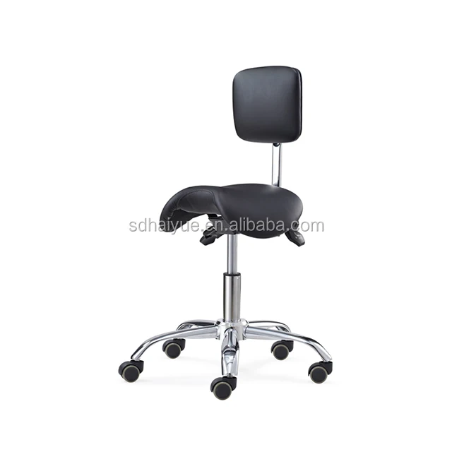 
Small Back Saddle Seat Styling Laboratory Chair Stool used for Lab HY6020  (62278227083)
