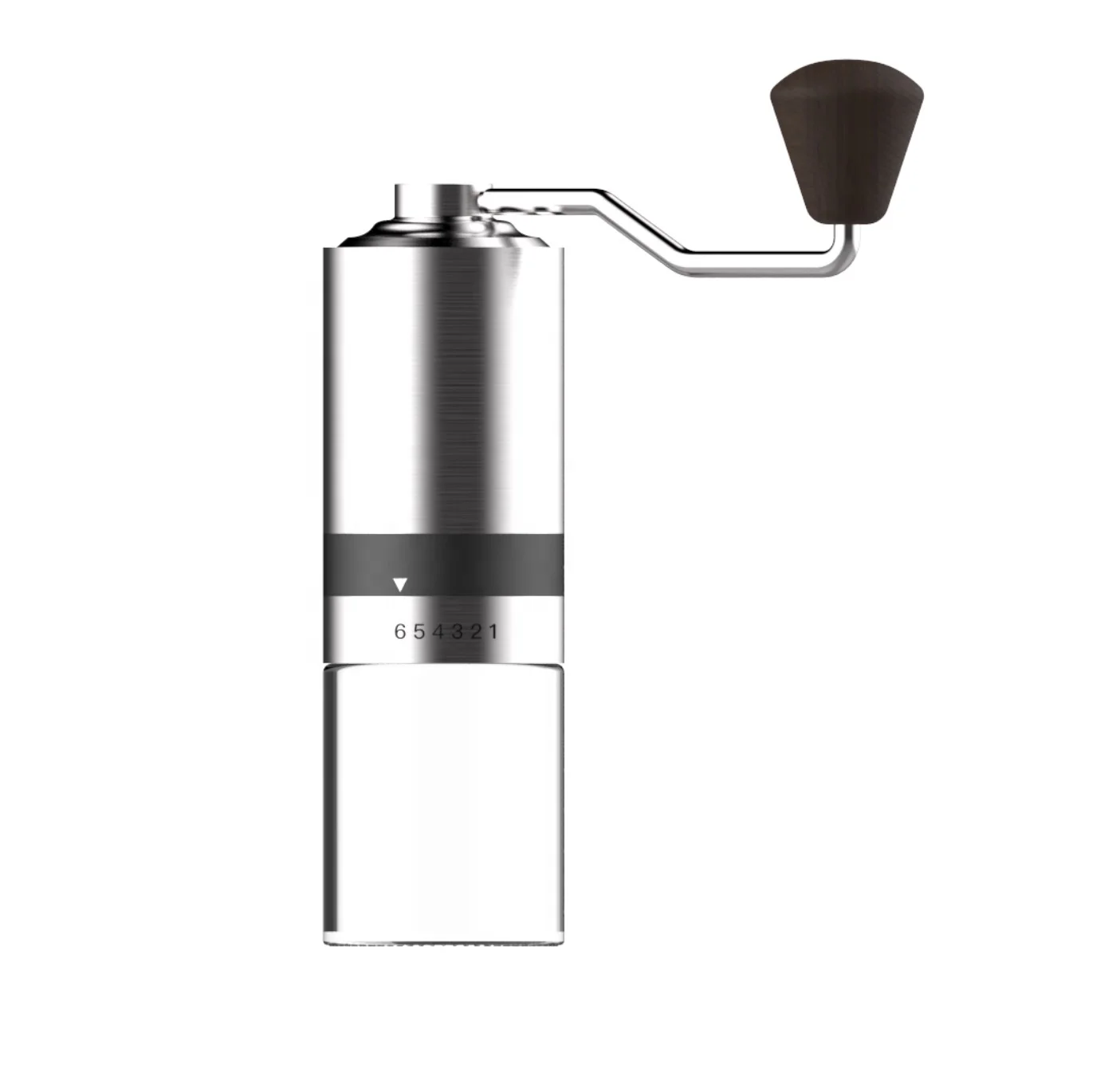 

DHPO coffee grinders mini portable stainless steel Hand Manual burr single dose coffee grinder conical burr