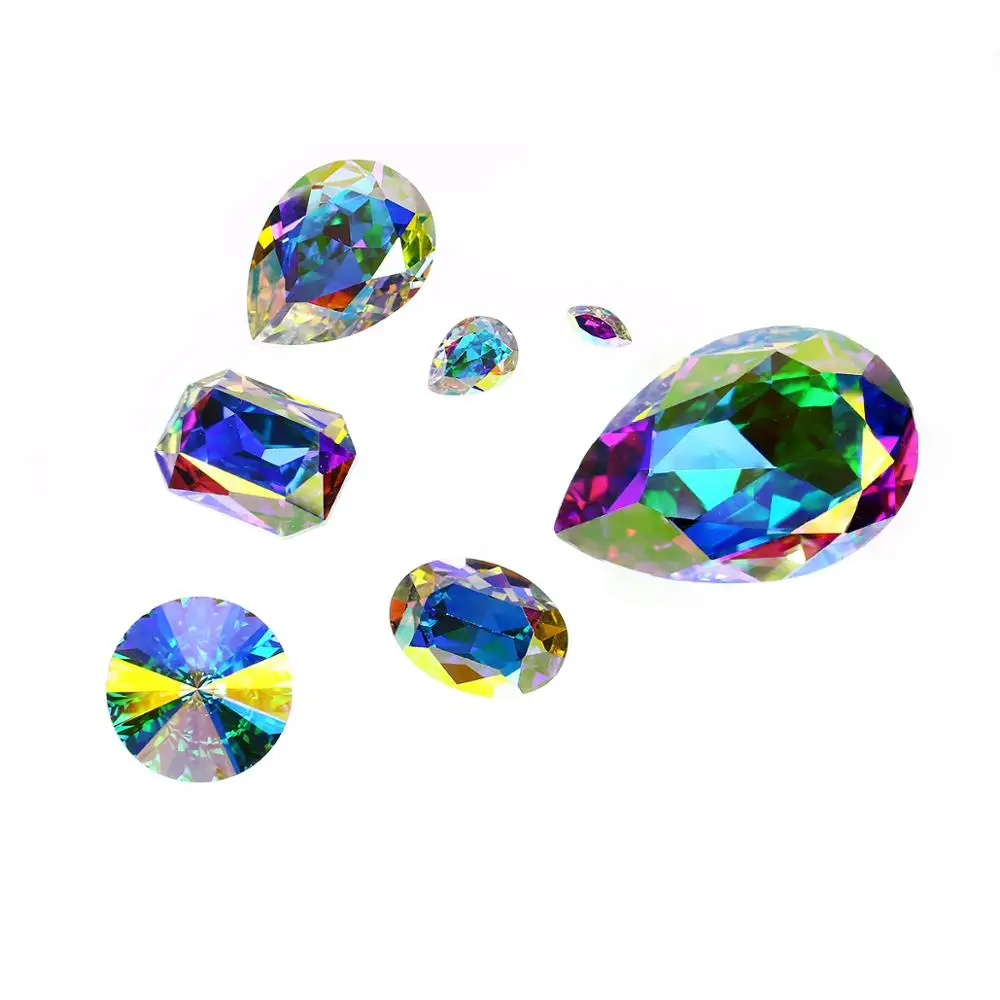 

Pointback wholesale diamond rhinestone nail art accessories for nail art decoration