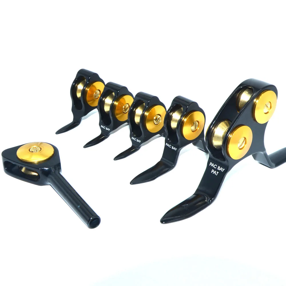 Fishing Rod Buildings ERG ERT Components Boat Trolling Game Rod Single Double Roller Guides Rings