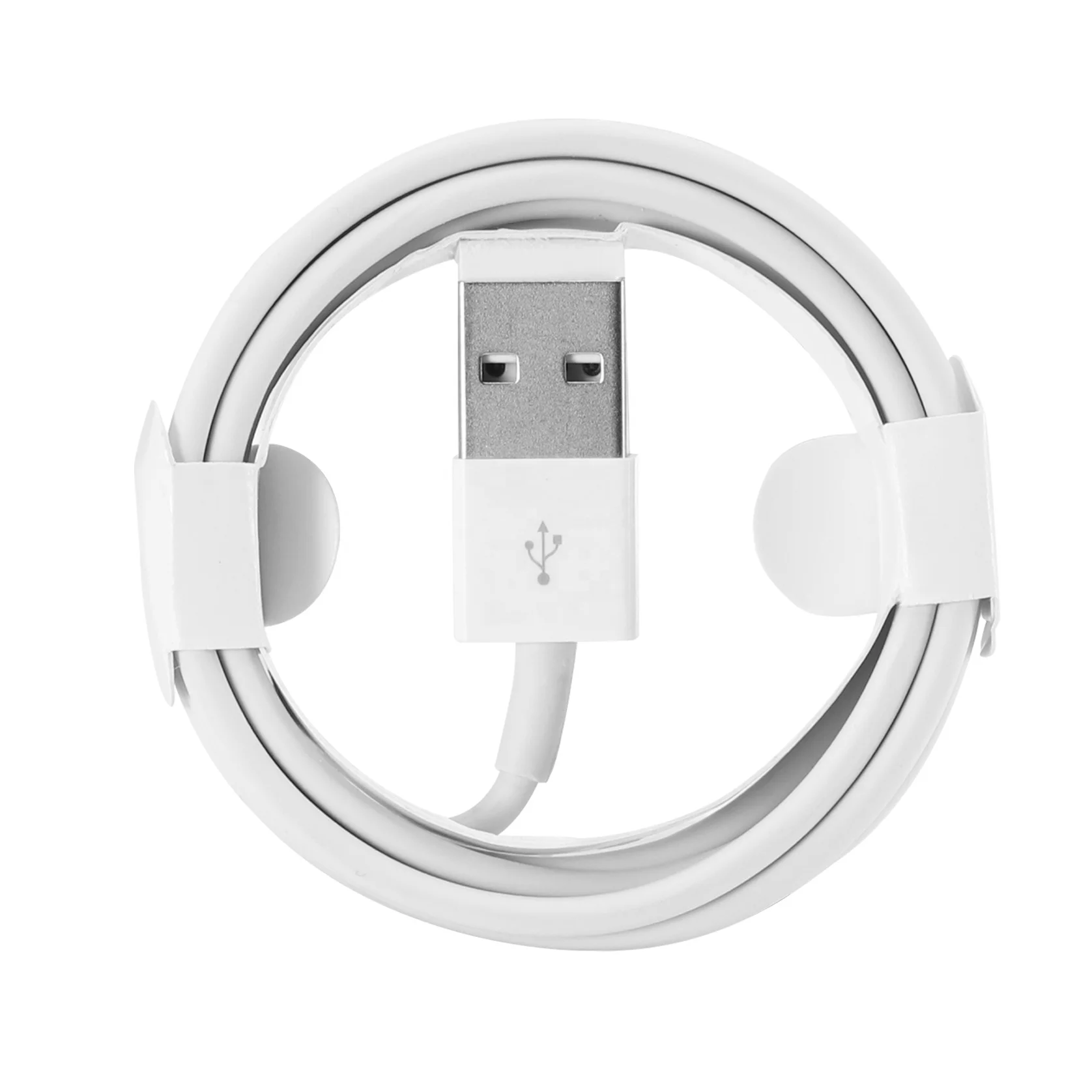 

1m 2m 3m Mobile Phone Cable USB Sync Fast Charging Data Charger Cable For iPhone 6 6s 7 8 plus X Xr Xs 11 12 pro max for ipad, White