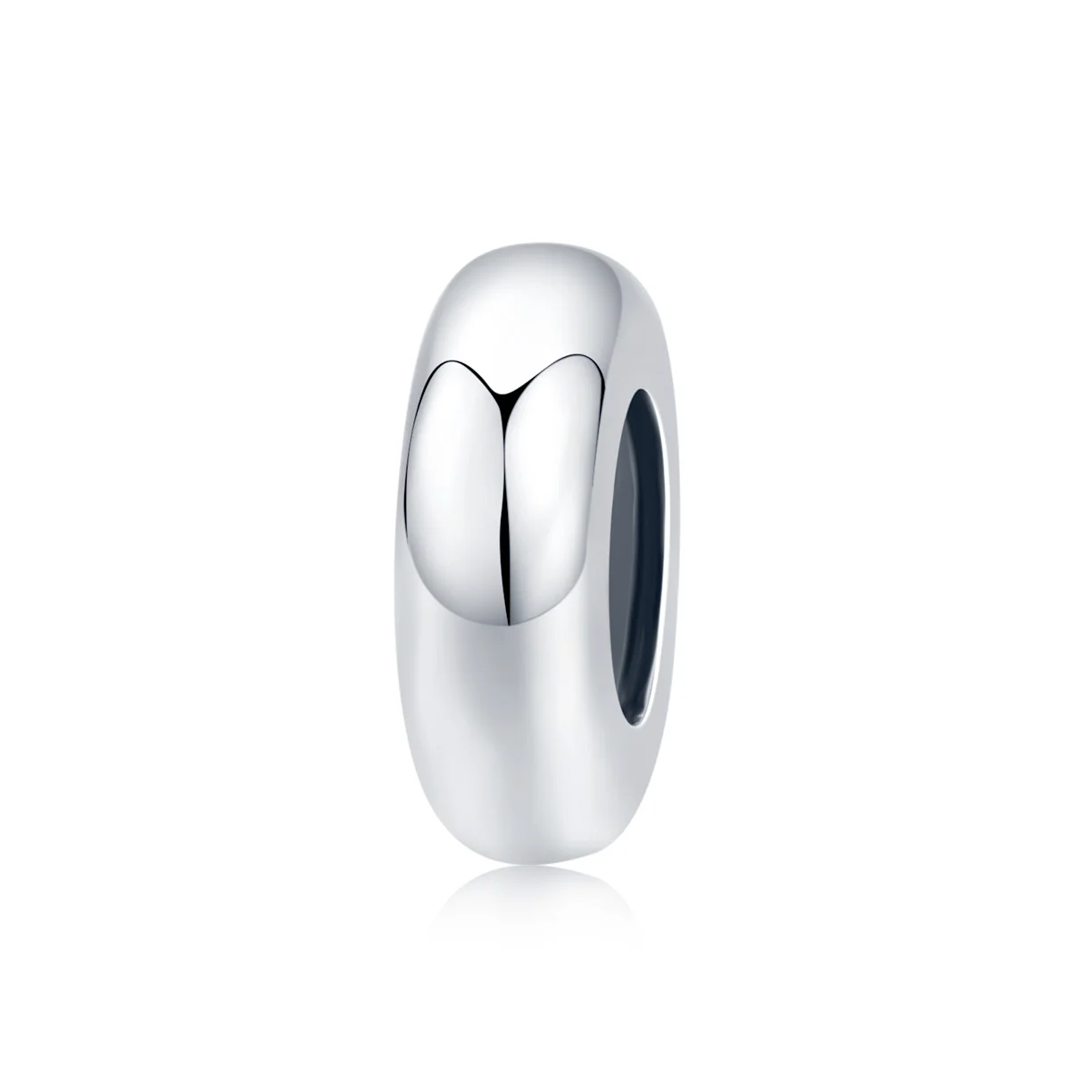 

Genuine 925 Sterling Silver Simple Minimalist Silicone Stopper Charm