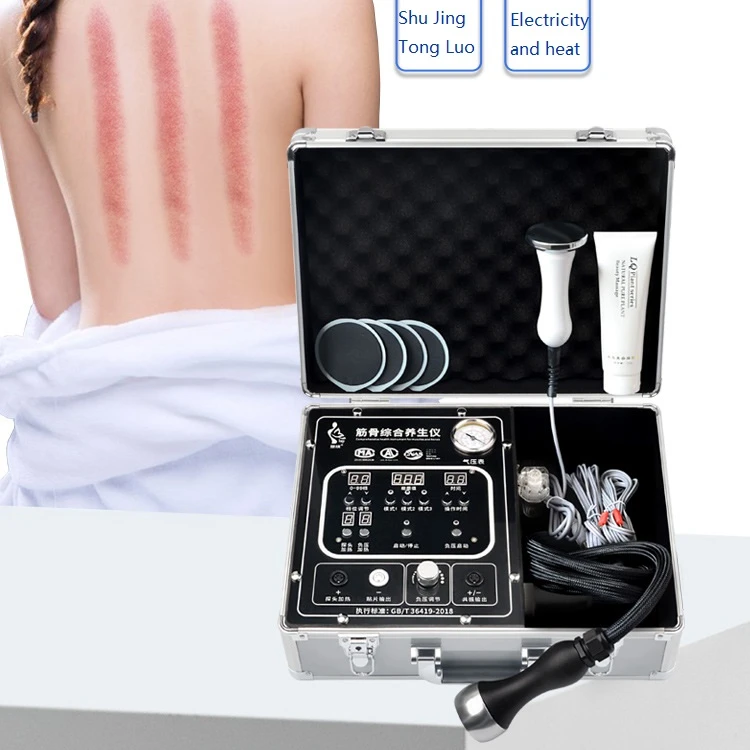 

Pro Micro current BIO Weight Loss Fat Removal Slimming Body Shape Beauty Scrapping Cupping Massage Machine