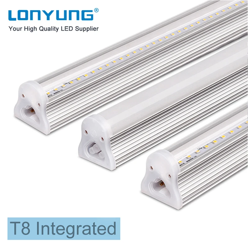 Highly technology no dazzling LED home office light 1200mm 4FT 5000K T8 LED tube lamp frosted milky cover lighting