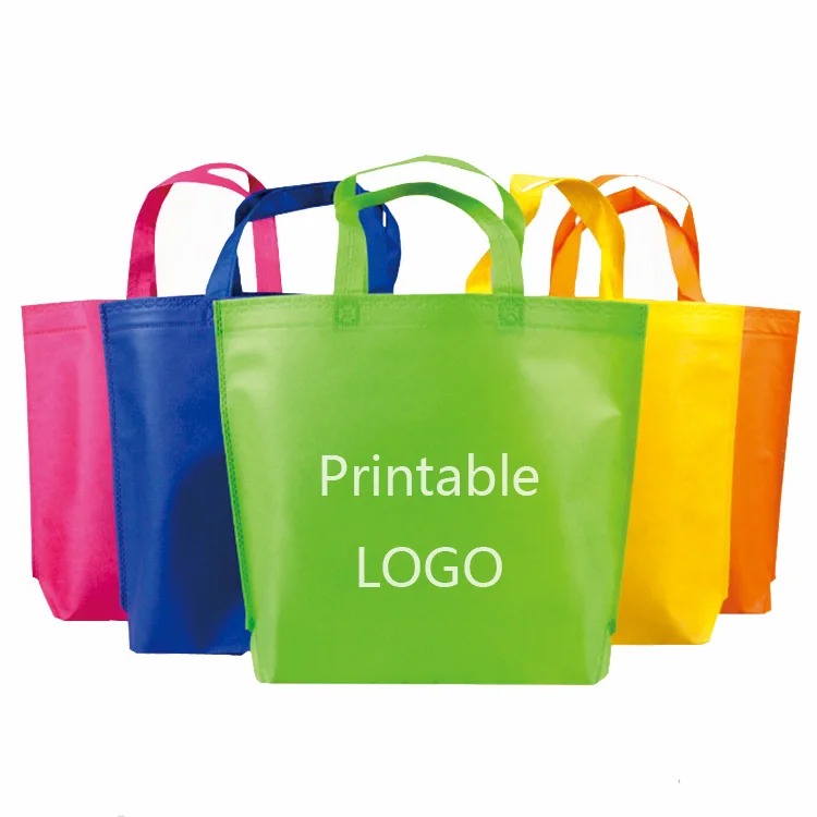 

Factory price wholesale and retail high quality promotion Custom LOGO reusable advertising tote bag non-woven shopping bag, Customized