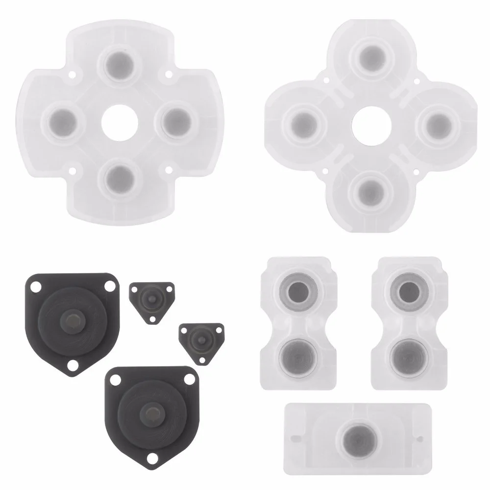 

Hot Sale Silicone Conductive Rubber Adhesive Button Pad Keypads For Sony PlayStation DualShock 4 PS4 Controller JDS 011