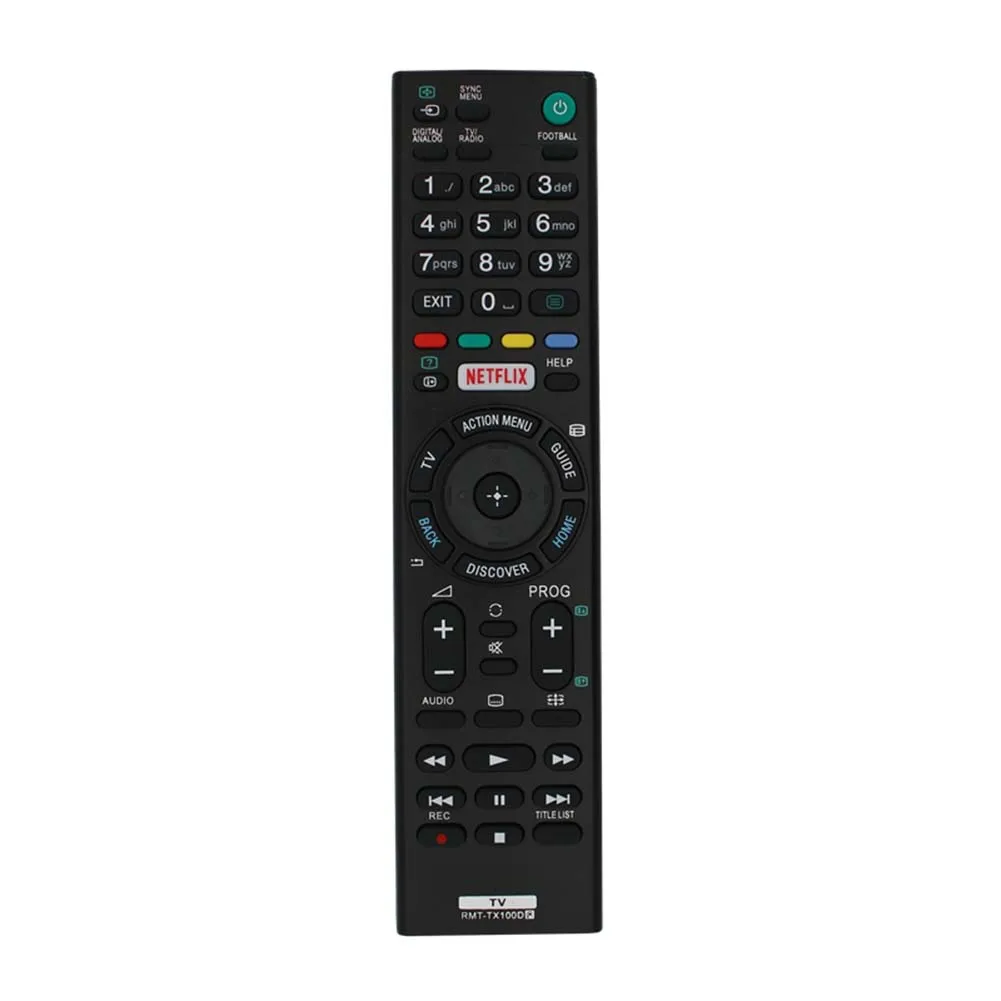 

Replacement Remote Control for Sony Smart TV RMT-TX100D RMT-TX101J RMT-TX102U TV Remote Controller, Black