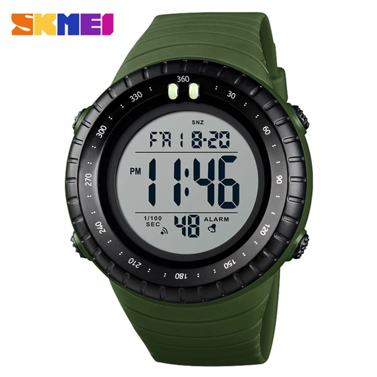 

SKMEI 1420 Calorie Pedometer Smart Watch for Men LED Water Shock Proof Clocks Multifunction Electronic Digital Watches