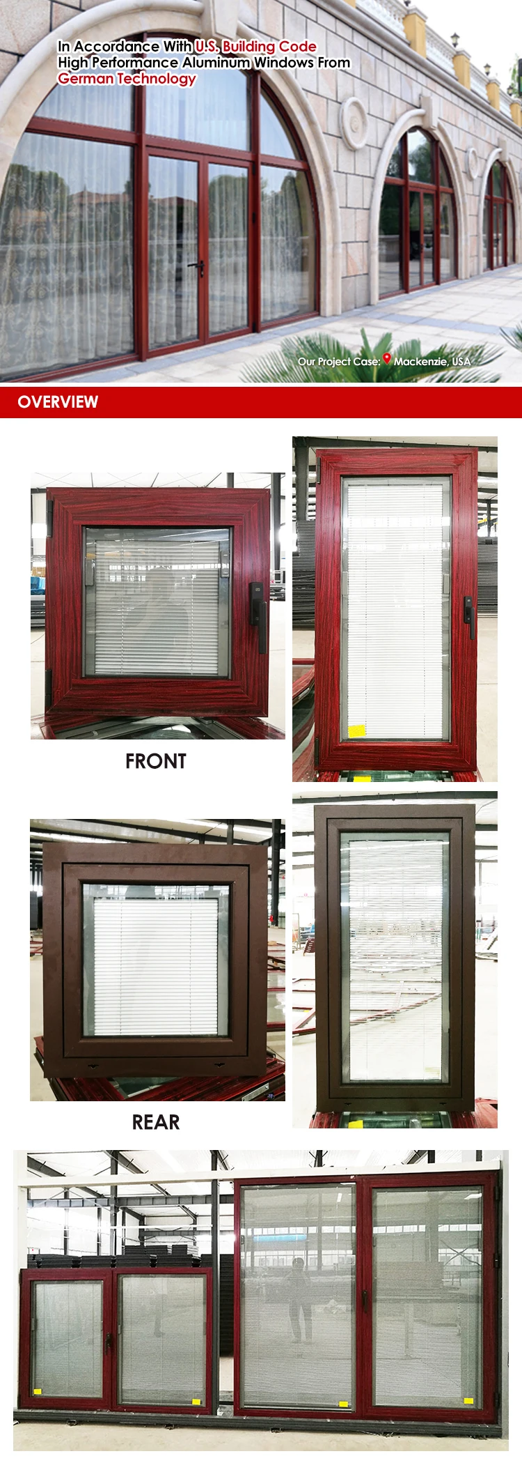 30% discount Best Aluminum Manufacturers Beautiful And Hinged Single Tilt Turn System Low-E Tempered Glass Swing Window