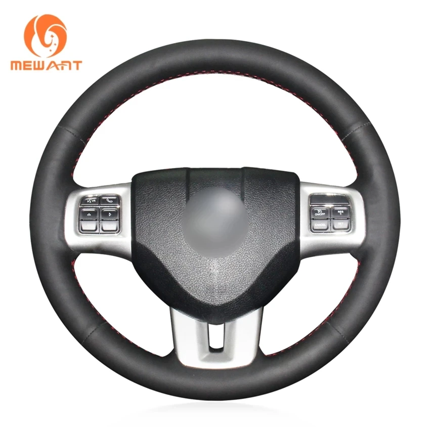 

Car Accessory Popular Customize Hand Sewing Steering Wheel Cover For Dodge Grand Caravan Journey Avenger Durango Charger