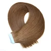 Raw Cuticle Aligned Virgin Hair Professional Balayage Skin Weft Tape Hair Extensions