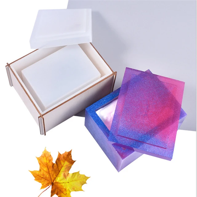

J033 Free Sample DIY Storage Box With Lid Mold Rectangle Tissue Box Holder Mold Tissue Box Cover Mold, Stock or customized