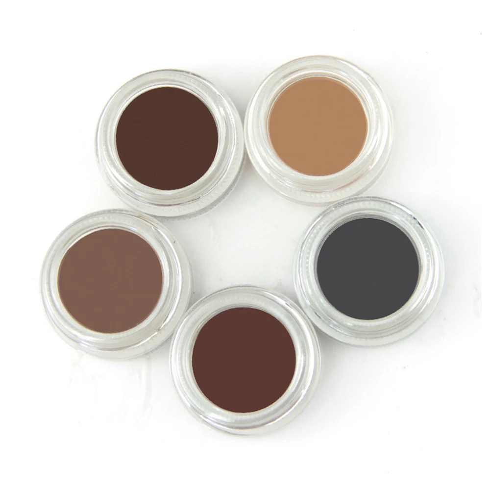 

5 Colors Eyebrow Cream Eyebrow Gel Private Label Waterproof Long-lasting Pigment Makeup Easy To Color Low Moq No Brand