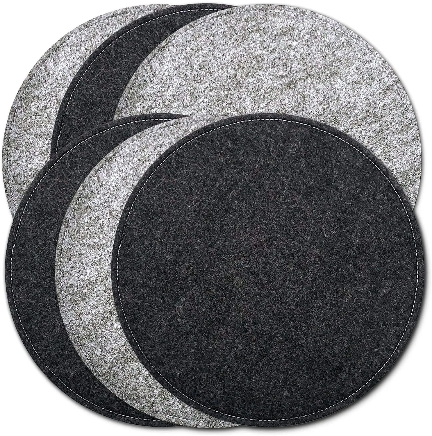 

TTM-A010 eco friendly placemats fabric round, Customized