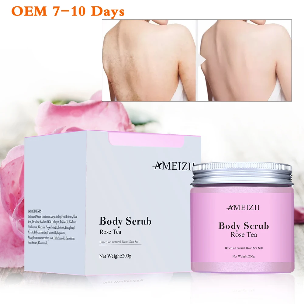 

Custom Deap Sea Salt Body Scrub Whitening Exfoliante Nourishing Firming Skin Care private Label Face And Body Spa Salt Scrub