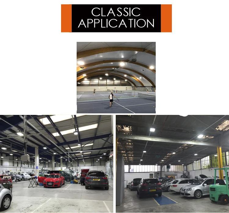 
Best Selling Industrial Warehouse Lamps Linear Led 100w High Bay Lights Light 