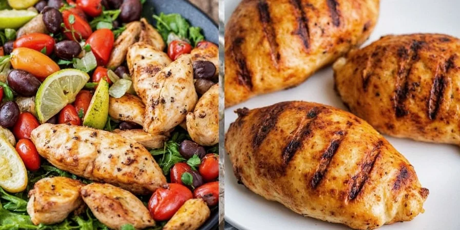 BBQ glazed chicken with smoke rising