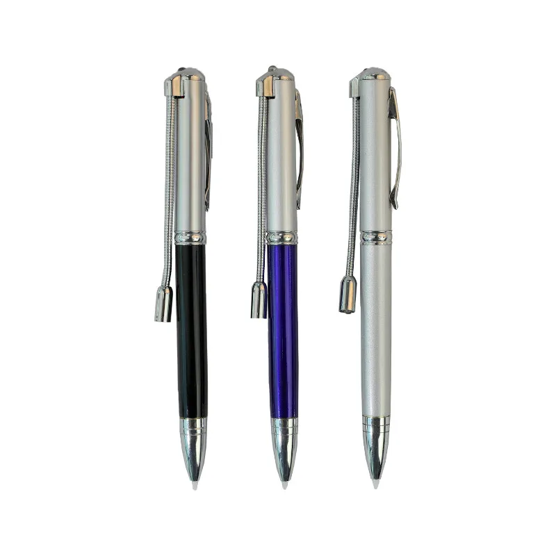 

3 in 1 Multi-functional Red Pointer White LED flashlight Infrared business teaching metal ballpoint pen